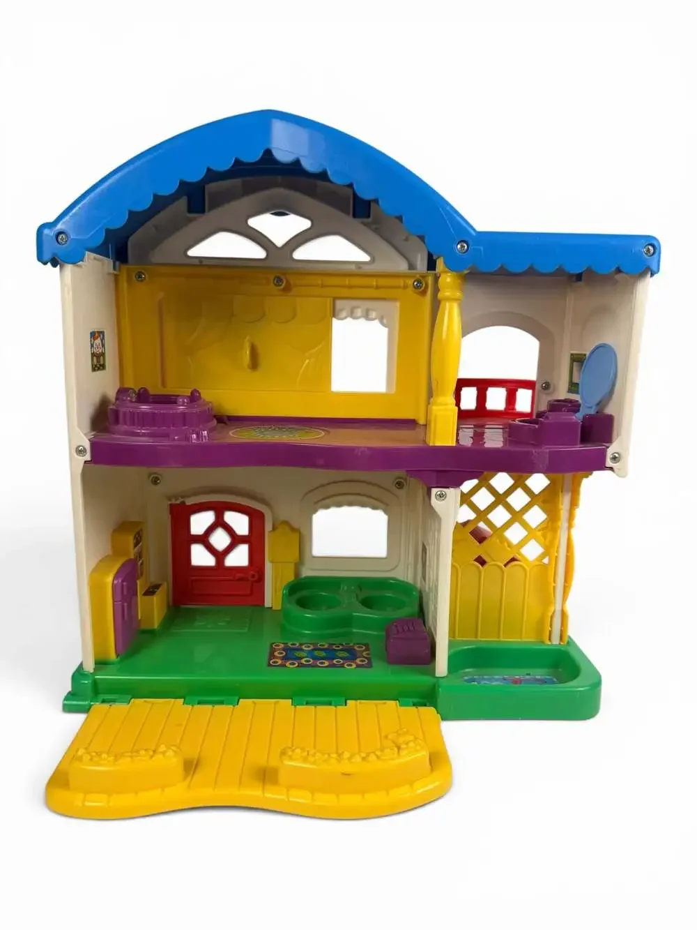 2006 Fisher-Price Little People Busy Day Dollhouse Play Set